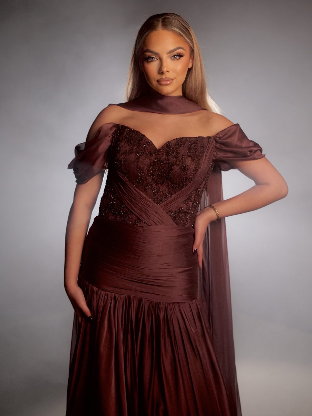Robe de mariée Inès, Diamond's by Hatim B.